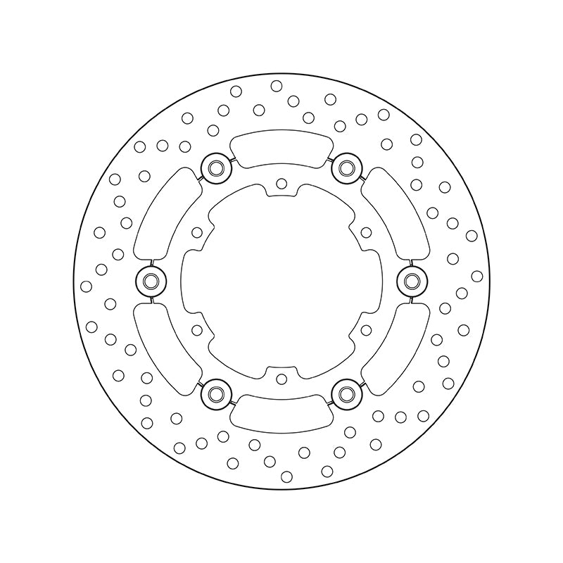 Ktm Adventure 1050 [BREMBO] - Kulatý plovoucí brzdový kotouč řady Oro