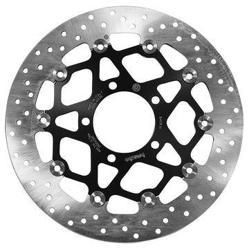 Kawasaki Zr 400 [BREMBO] - Kulatý plovoucí brzdový kotouč řady Oro