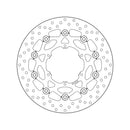 Bmw F 800 Gs [BREMBO] - Kulatý plovoucí brzdový kotouč řady Oro-2