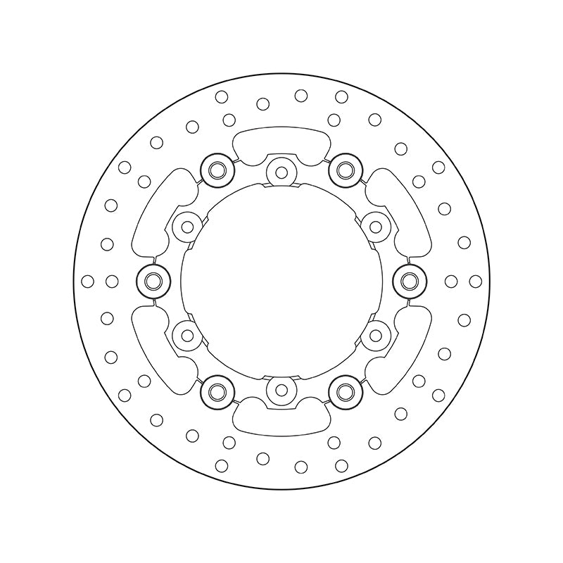 Husqvarna Supermoto [BREMBO] - Kulaté plovoucí brzdové kotouče řady Oro - v párech