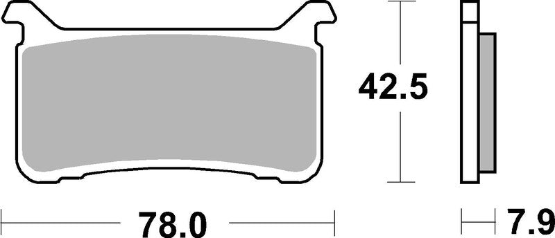 Honda Cmx 1100 Touring Rebel [BREMBO] - Soutěžní karbon-keramické brzdové destičky - 07HO63RC