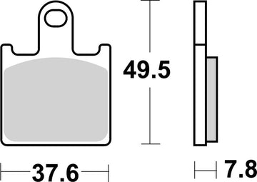 Kawasaki Gtr 1400 [BREMBO] - Street Sintered Metal Brzdové Destičky - 07KA28SA