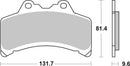Yamaha Gts 1000 [BREMBO] - Street Carbon Keramické brzdové destičky - 07YA3108