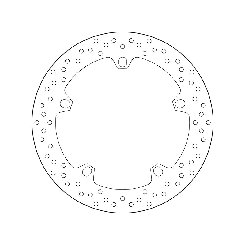 Bmw R 850 C [BREMBO] - Kulatý pevný brzdový kotouč řady Oro