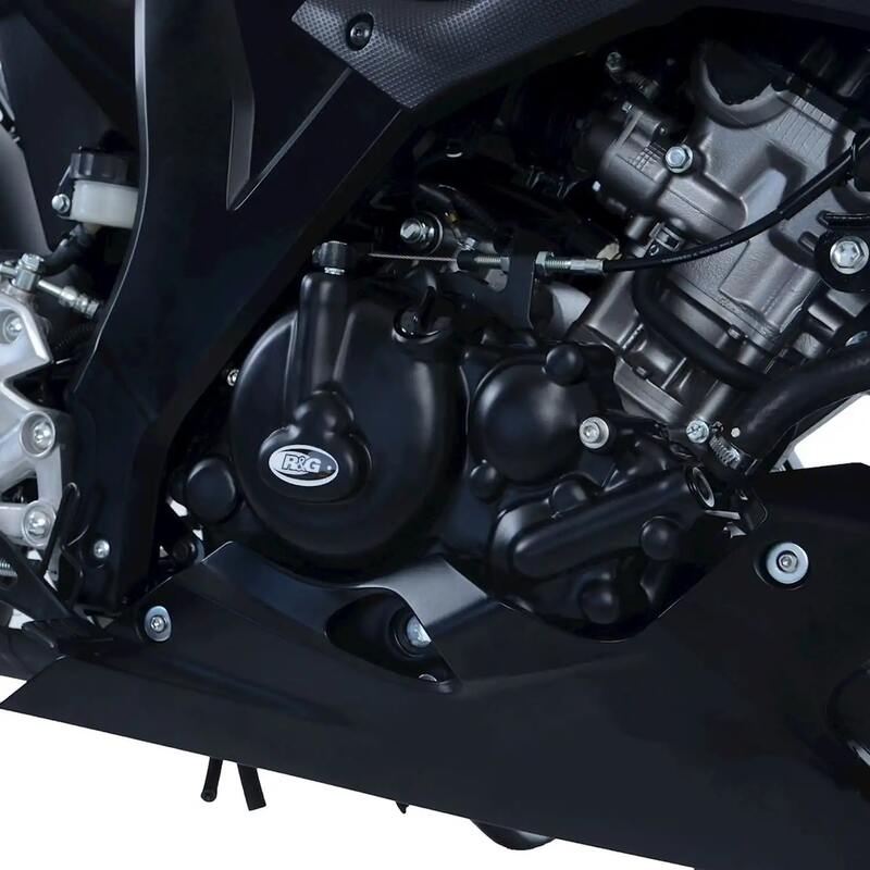 Suzuki GSX-R 125 ABS SPECIÁLNÍ EDICE [2018] - (spojka) Ochranný kryt levého krytu klikové skříně černý Suzuki GSX-R125