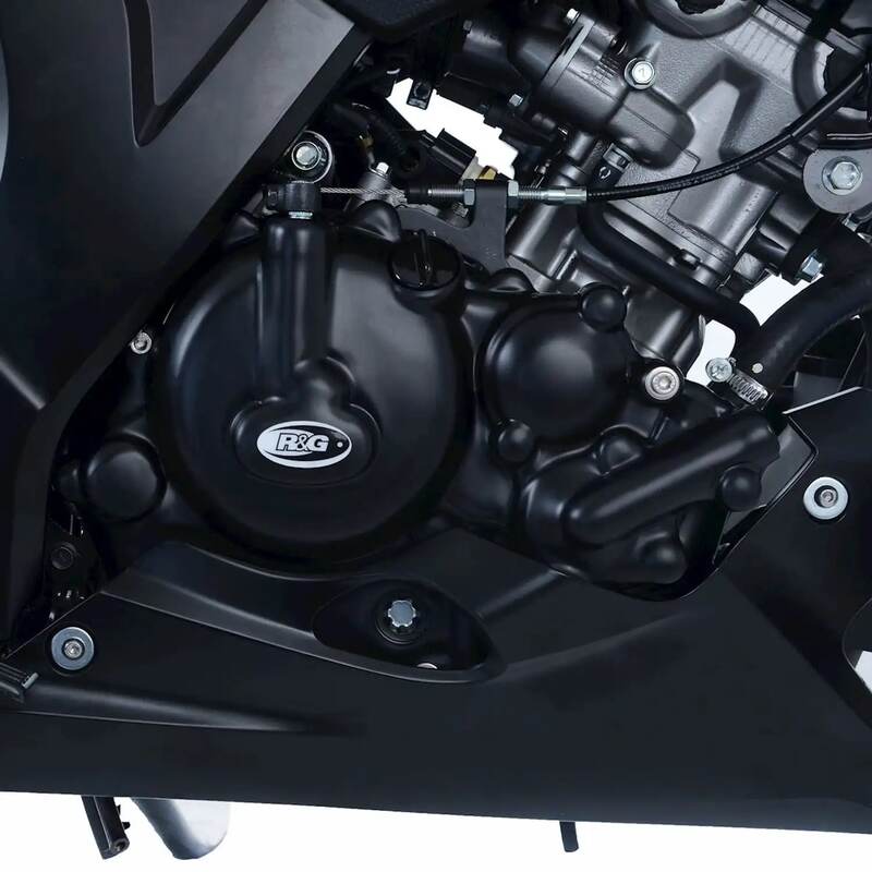 Suzuki GSX-R 125 ABS SPECIÁLNÍ EDICE [2018] - (spojka) Ochranný kryt levého krytu klikové skříně černý Suzuki GSX-R125
