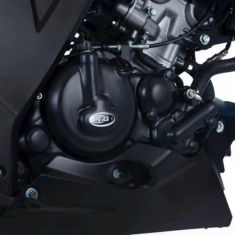 Suzuki GSX-R 125 ABS SPECIÁLNÍ EDICE [2018] - (spojka) Ochranný kryt levého krytu klikové skříně černý Suzuki GSX-R125