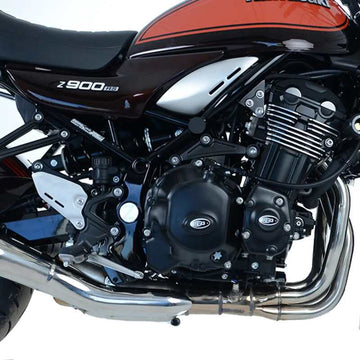 Kawasaki Z 900 RS SE [2022-2026] - Ochranný kryt pravého krytu klikové skříně startéru černý Kawasaki Z900RS