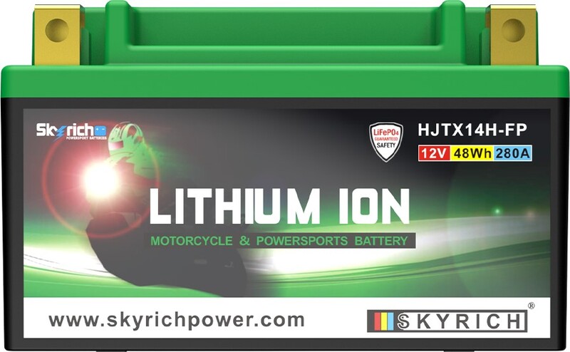 Kawasaki W 650 [SKYRICH] - Lithium-iontová baterie - HJTX14H-FP