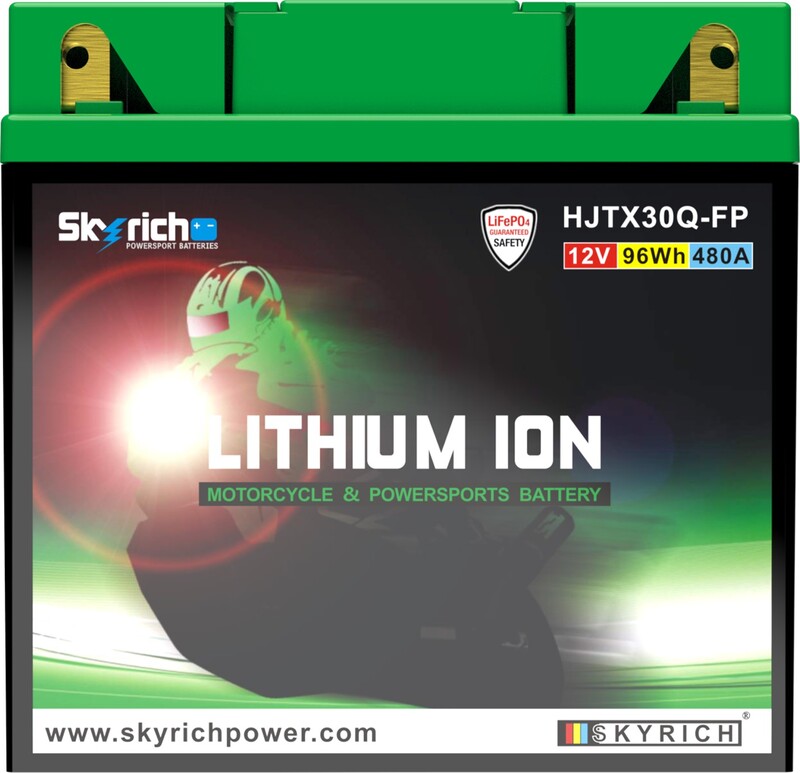 Moto Guzzi California II Vt [SKYRICH] - Lithium-iontová baterie - LTX30LHQ