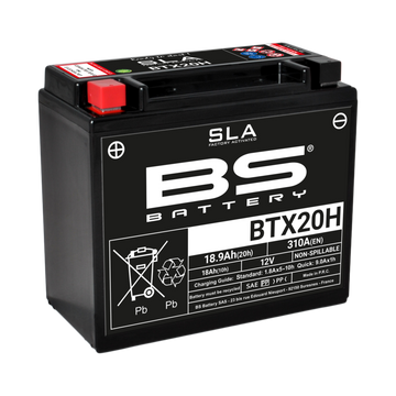 Harley Davidson Fxlr [BS BATTERY] – bezúdržbová baterie SLA aktivována z výroby – BTX20H - 0