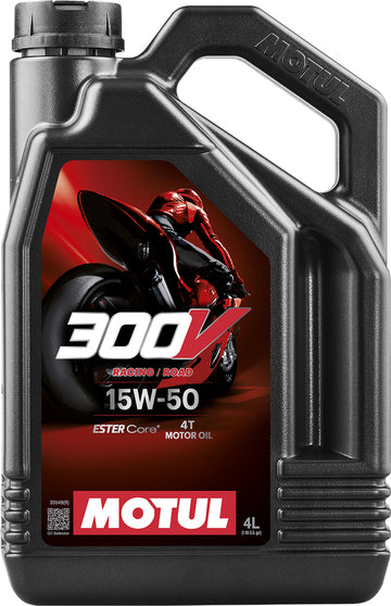 300V tovární linka 4T 15W50 Motor Oil 4L [Motul]