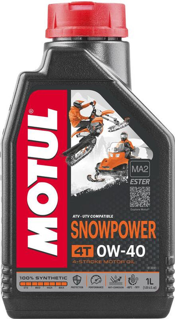 Motorový olej 0W40 4T pro sněžné skútry 1L [MOTUL]