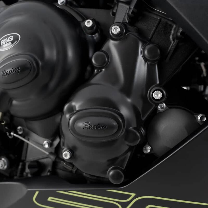Triumph TRIDENT 660 [2021-2026] - Chránič krytu pravé klikové skříně řady Race (zapalování) - Černý Triumph Trident 660