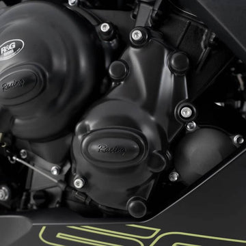 Triumph TRIDENT 660 [2021-2026] - Chránič krytu pravé klikové skříně řady Race (zapalování) - Černý Triumph Trident 660