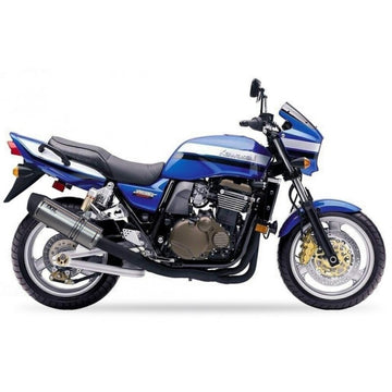 Kawasaki Zrx [IXIL] - Hexoval tlumič výfuku nerez / koncovka černá