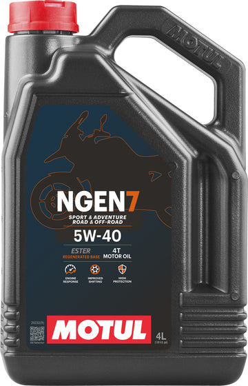 Motorový olej 5W-40 4T 4L pro motocykly [Motul]
