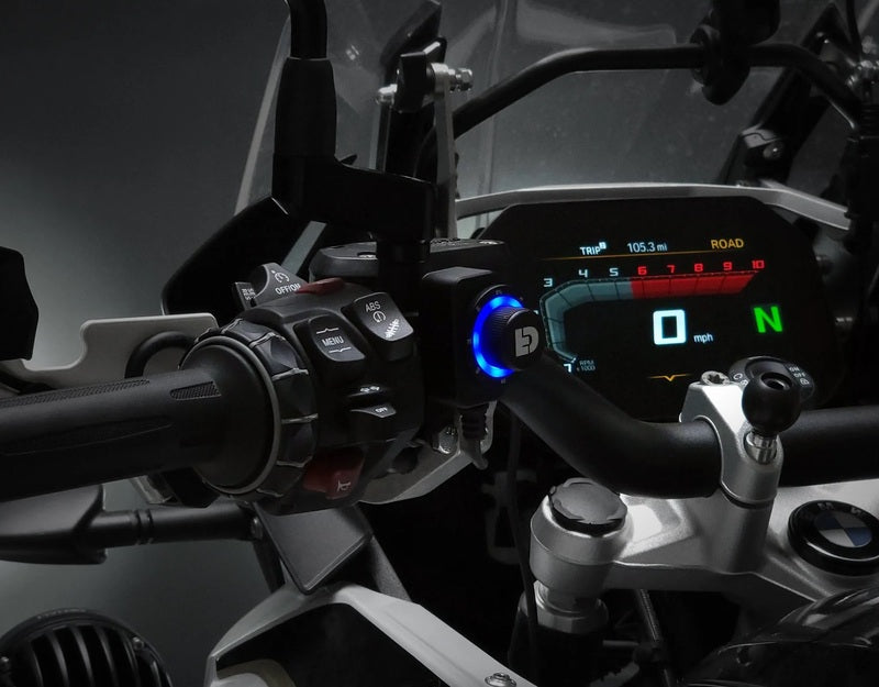 BMW R 1250 GS K50 [Denali] - ovládací stroj na světlo