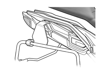 Kawasaki Versys 650 [SHAD] - 4P montážní sada