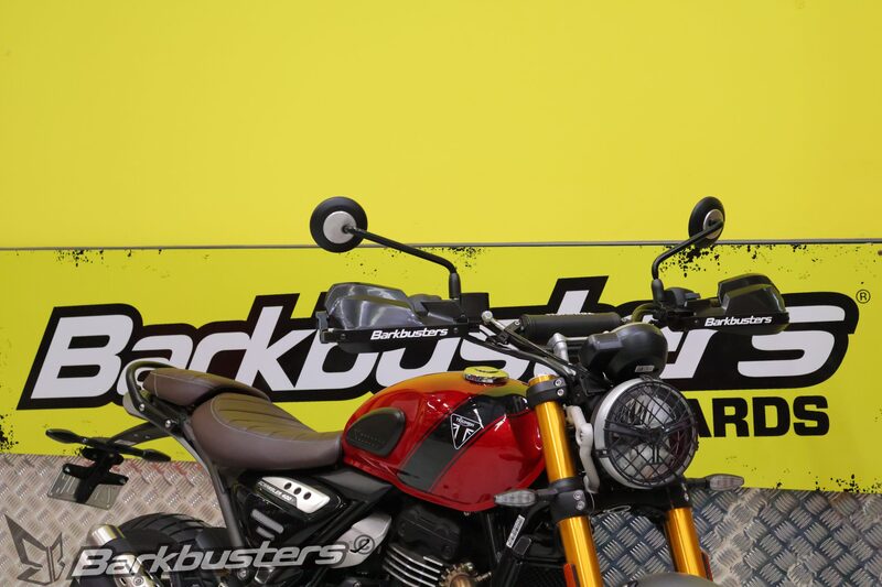 Triumph Scrambler 400 x TR400 [Barkbusters] - Hardwarová sada Two -point Attainment Aluminium