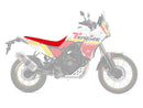 Yamaha Tenere 700 World Raid [BLACKBIRD] - Potah sedla Rally Ride - černá/červená - 2 kusy