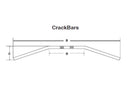 Thunderbird 1600 [FEHLING] - CrackBar na řídítka, šířka: 850 mm