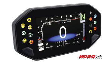 Yamaha Xsr 900 [KOSO] - Digitální multifunkční kokpit RX-4 pro MT-07/09, XSR 700/900