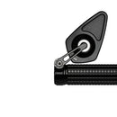 Mo.View Blade Flip Motocycle Mirror, Diamond, Black [MotoGadget]-4