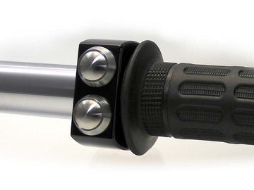 Přepínač řídítek na motocyklu 22mm černá nerezová ocel - Motogadget