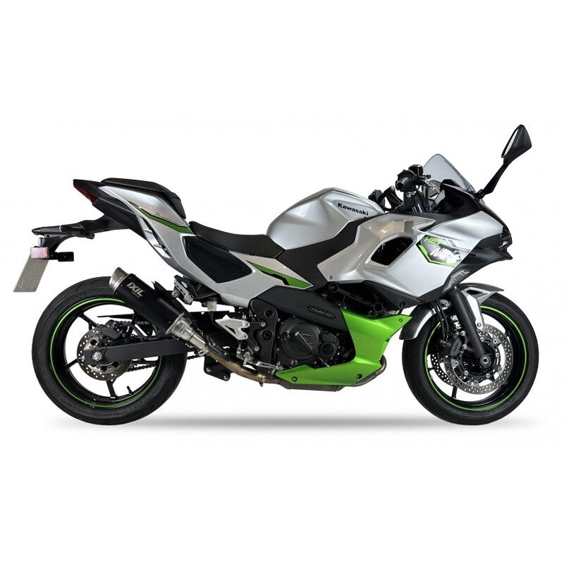 Kawasaki Z 500 [IXIL] - RC3B Slip-On Silencer Nerezová ocel černá