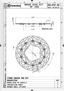 Yamaha Yzf R6 [BREMBO RACING] - UPGRADE Supersport kulaté plovoucí brzdové kotouče - v párech