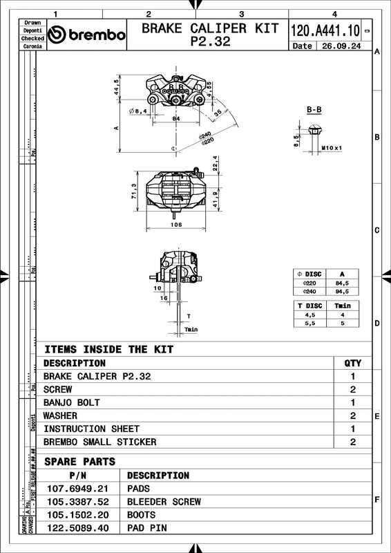 Ducati Monster 1200 [BREMBO RACING] - UPGRADE brzdový třmen GP2-SS