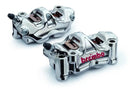 Aprilia Tuono V4 R [BREMBO RACING] - Pár GP4RX - 1mm brzdové třmeny (CNC obráběné - pochromované) (s destičkami)-3