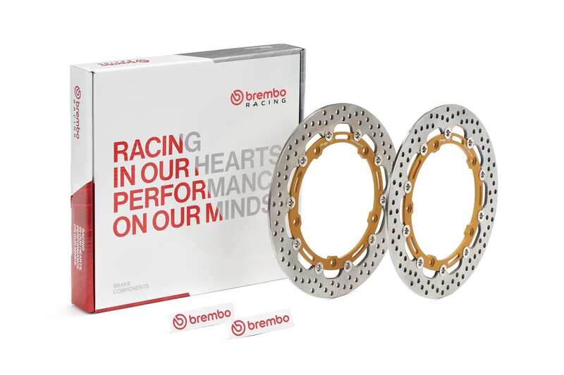Bmw R Ninet Racer [BREMBO RACING] - UPGRADE Supersport kulaté plovoucí brzdové kotouče - v páru