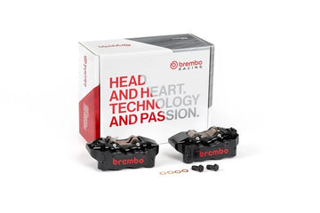 Aprilia Dorsoduro 1200 [BREMBO RACING] - UPGRADE GP4-RB 4-pístkové brzdové třmeny (pár) přední, Ø 30/34 mm