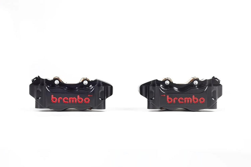 Ducati Hyperstrada 821 [BREMBO RACING] - UPGRADE GP4-RB 4-pístkové brzdové třmeny (pár) přední, Ø 30/34 mm