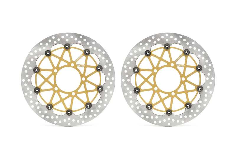 Triumph Speed ​​​​Triple 1200 Rs [BREMBO RACING] - UPGRADE Supersport pár plovoucích brzdových kotoučů - 208973756