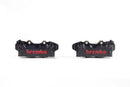Suzuki Hayabusa [BREMBO RACING] - UPGRADE GP4-RB 4-pístkové brzdové třmeny (pár) přední, Ø 30/34 mm