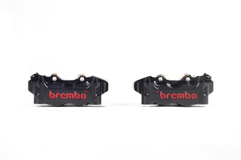 Yamaha Mt 09 Mt 09 Sp Mt 09 Tracer [BREMBO RACING] - UPGRADE GP4-RB 4-pístkové brzdové třmeny (pár) přední, Ø 30/34 mm
