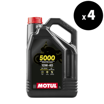 Motorový olej 5000 4T 10W40, 4 litry, 4-pack [Motul]
