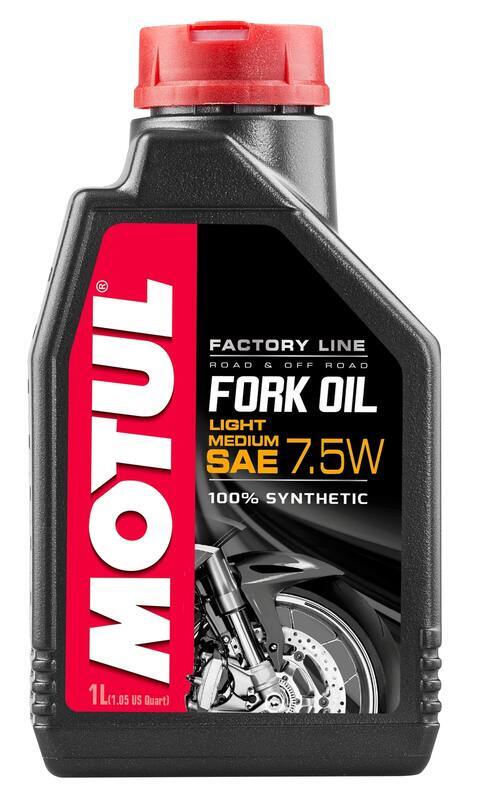 Vidlicový olej 7,5 W 1L 6-pack pro motocykly [Motul]
