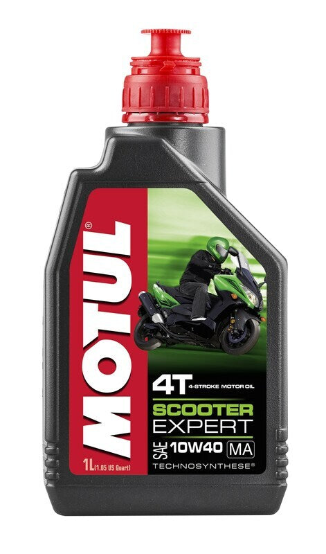 Motorový olej 10W40 pro 4t skútr, 12 balení [motul]