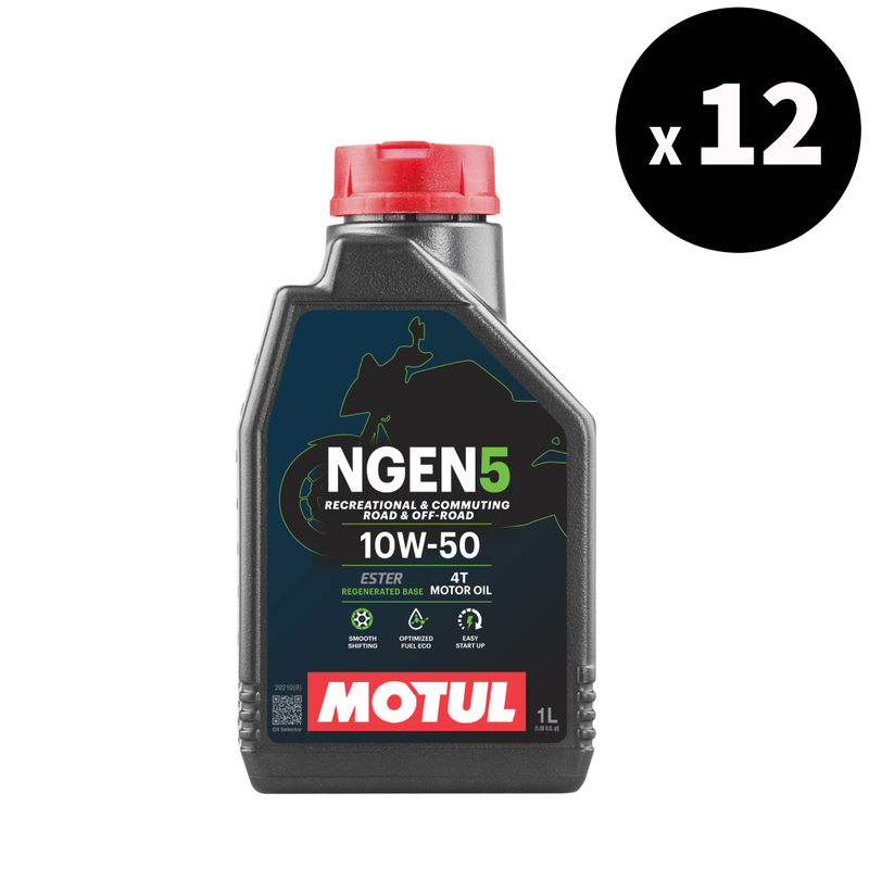 NGEN 5 4T motorový olej 10W-50 1L 12-Pack [Motul]