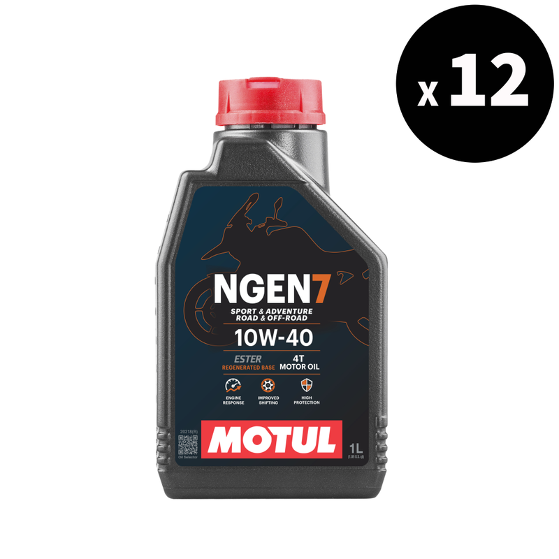 NGEN 7 4T motorový olej 10W-40 1L 12-Pack [Motul]