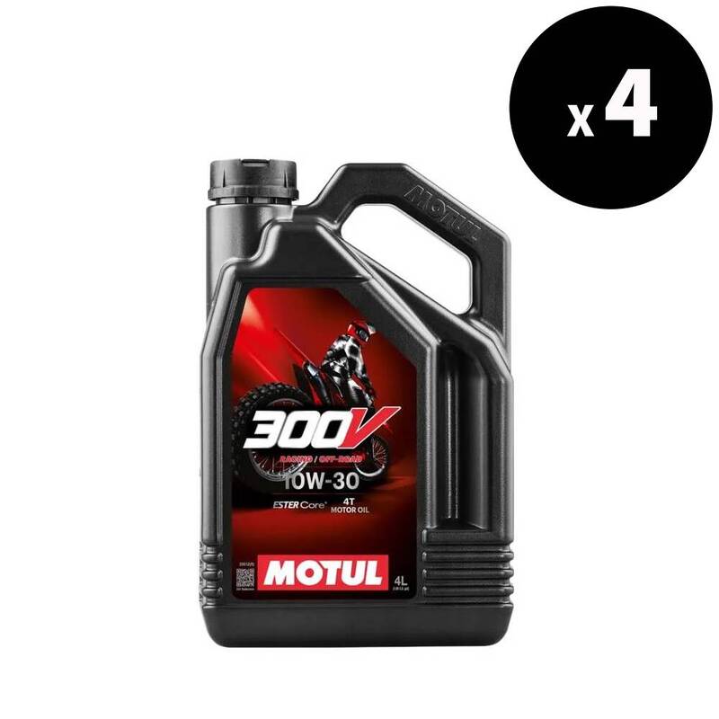 Motorový olej 10W30 4T pro Off Road Racing 4L - Motul 300V