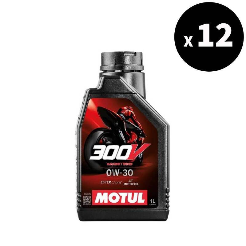 Motorový olej 0W30 4T pro pouliční závody 1L x12 [motul]
