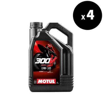Motorový olej 0W30 4T 4L pro pouliční závody [Motul]