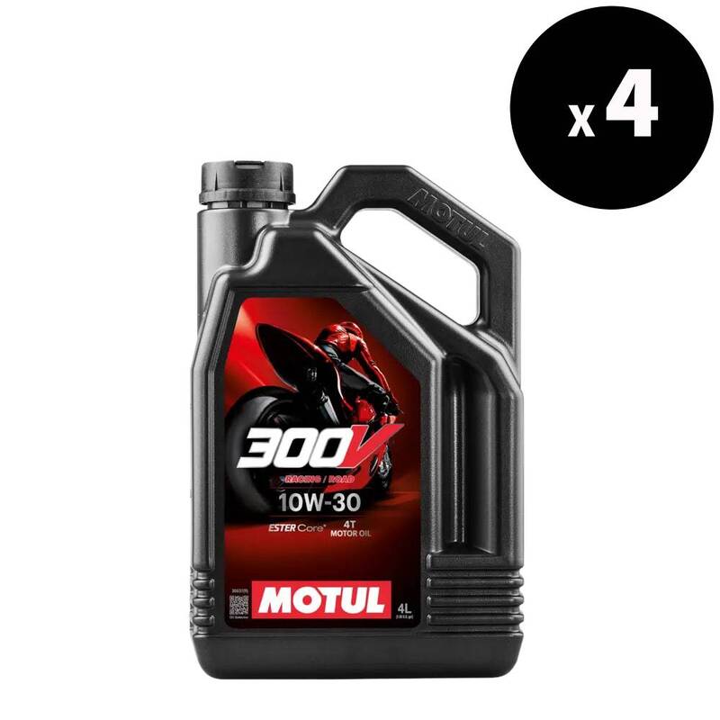 Motorový olej 10W30 4T ROAD Racing 4L 4-Pack [Motul]