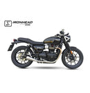 Triumph Street Twin [IXIL] - Slip On Ironhead Conical Silencer (pravý + levý)