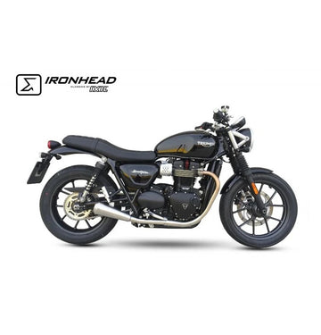 Triumph Street Twin [IXIL] - Slip On Ironhead Conical Silencer (pravý + levý)